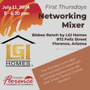 First Thursdays Mixer at Bisbee Ranch by LGI Homes @ Bisbee Ranch by LGI Homes